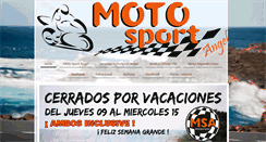 Desktop Screenshot of motosportangel.com